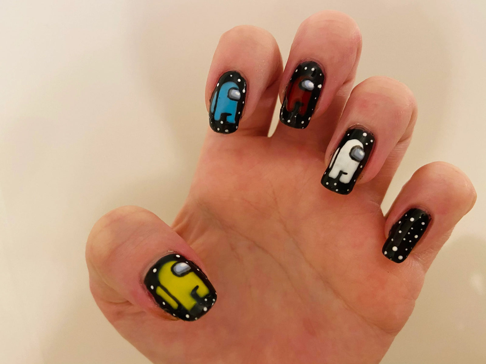Nail the Imposter Look: Among Us Nails That Stand Out