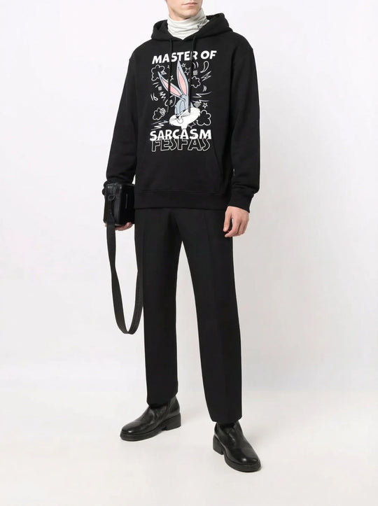 FesFas rabbit-print Hoodie | Black | Men