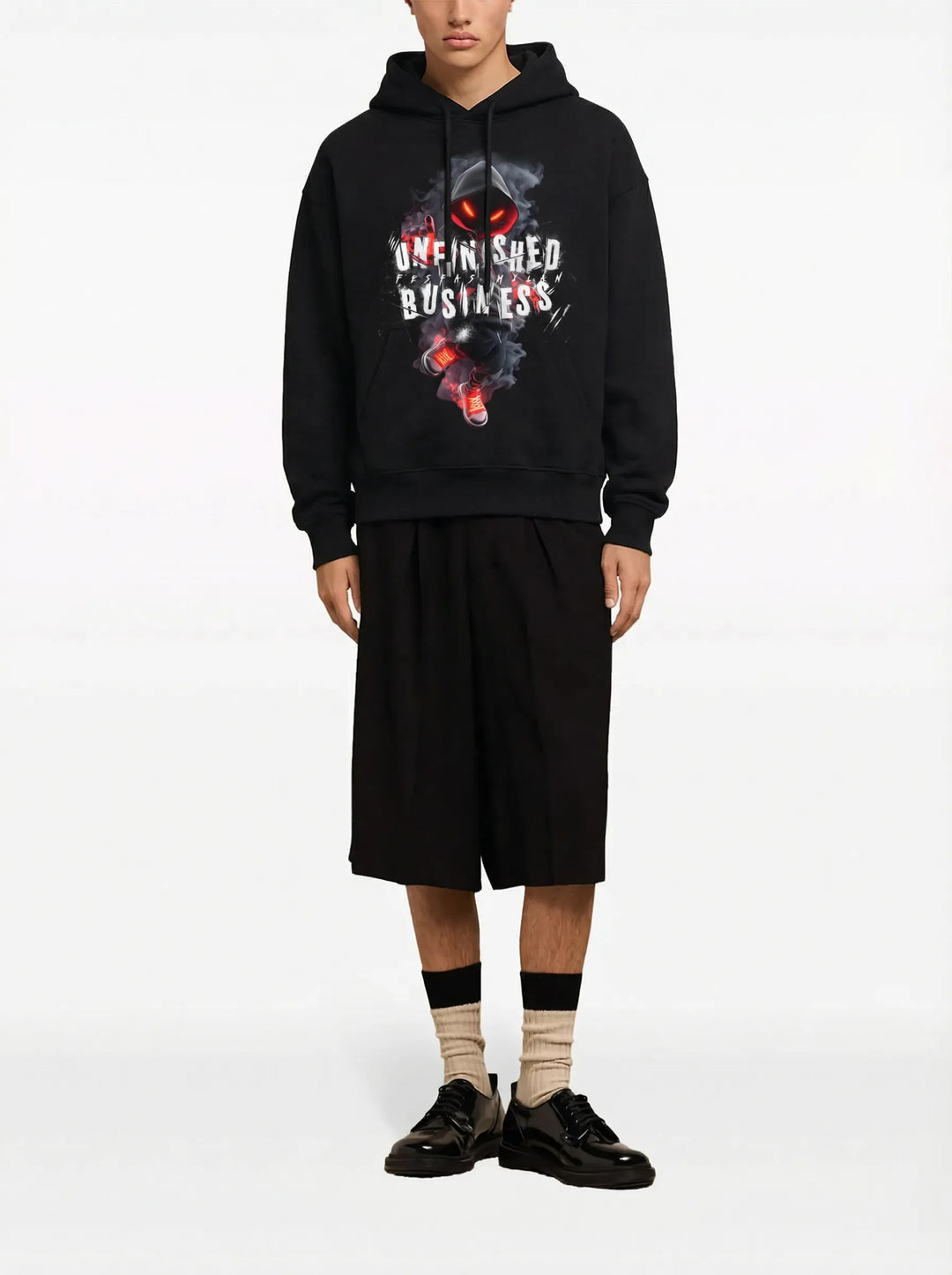 FesFas mystic-print Hoodie | Black | Men