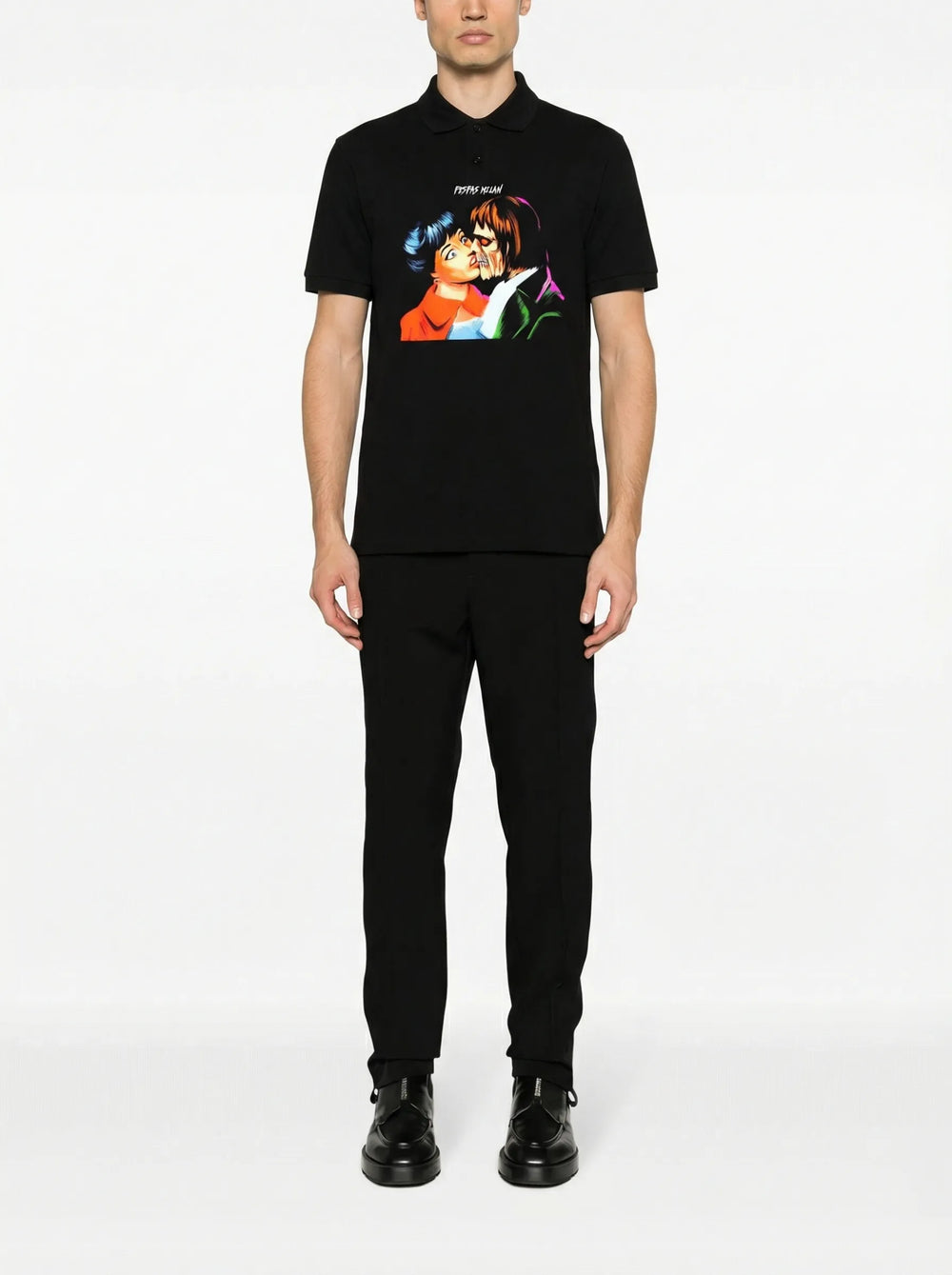 FesFas graphic-print Polo Shirt | Men | Men