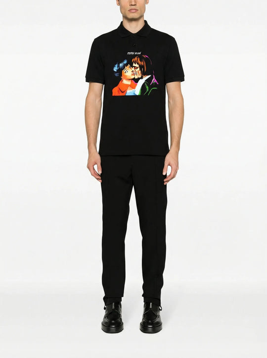 FesFas graphic-print Polo Shirt | Men | Men