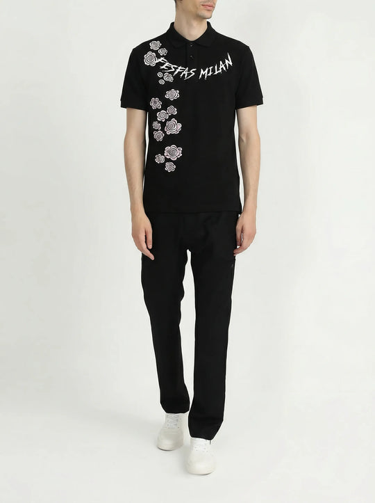 FesFas flowers-print Polo Shirt | Men | Men