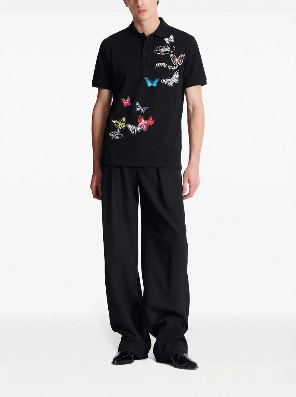 FesFas butterflies-print Polo Shirt | Men | Men