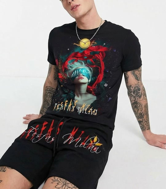 FesFas dreamer-print T-shirt