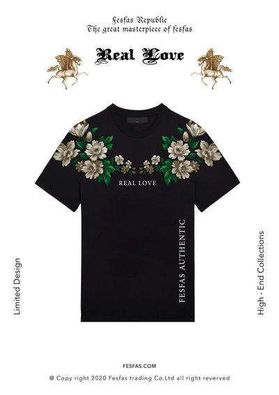 T-shirt FesFas - " REAL LOVE "