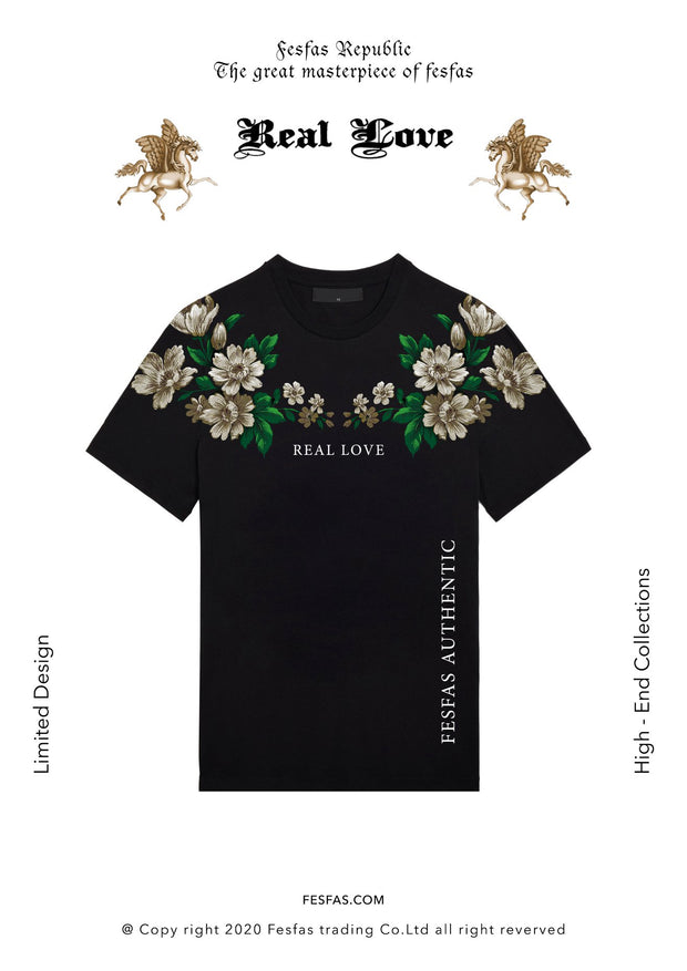 T-shirt FesFas - " REAL LOVE "