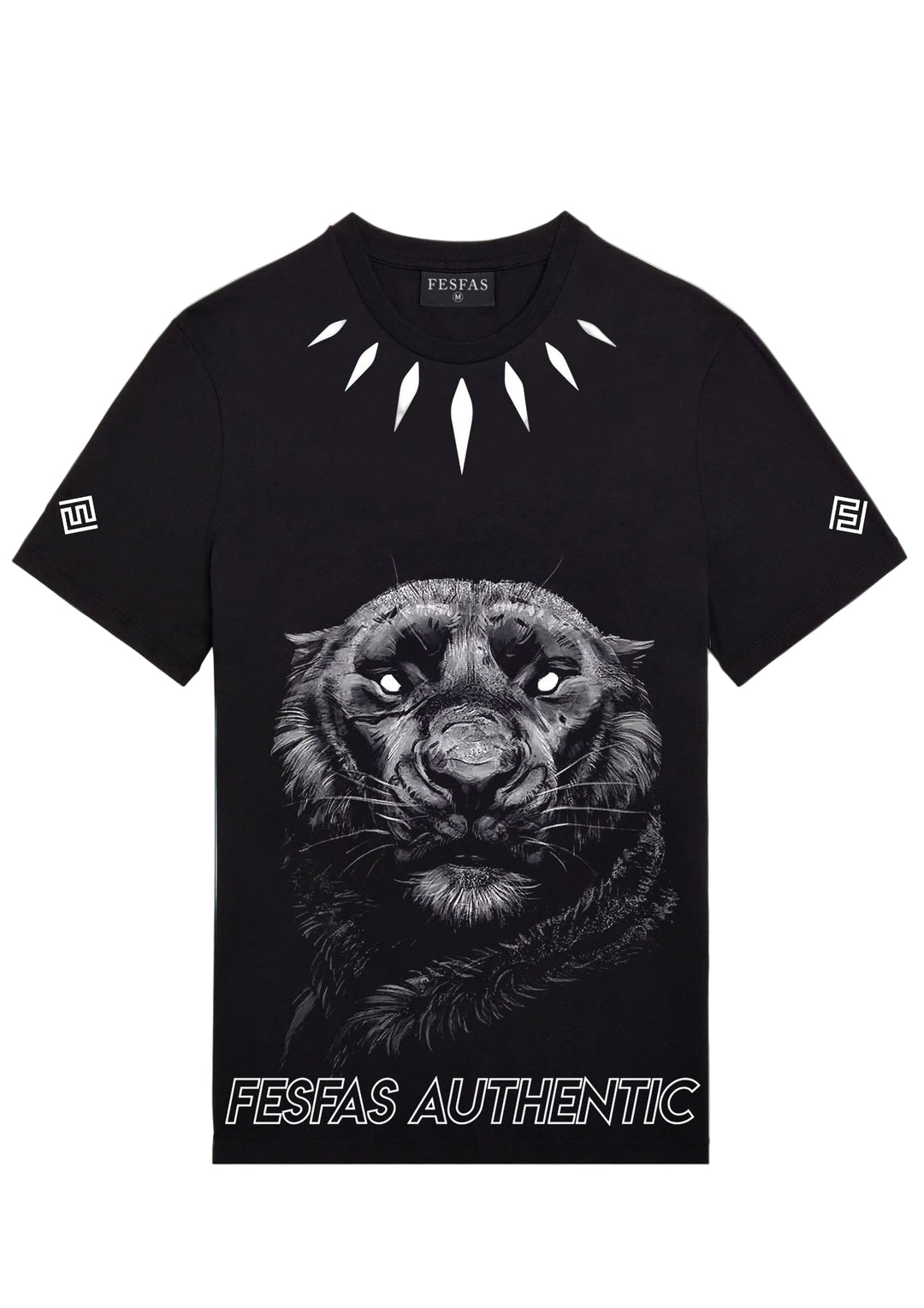 FesFas tiger-print T-shirt | Black | Men