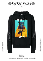 FESFAS HOODIE - Hot Panther