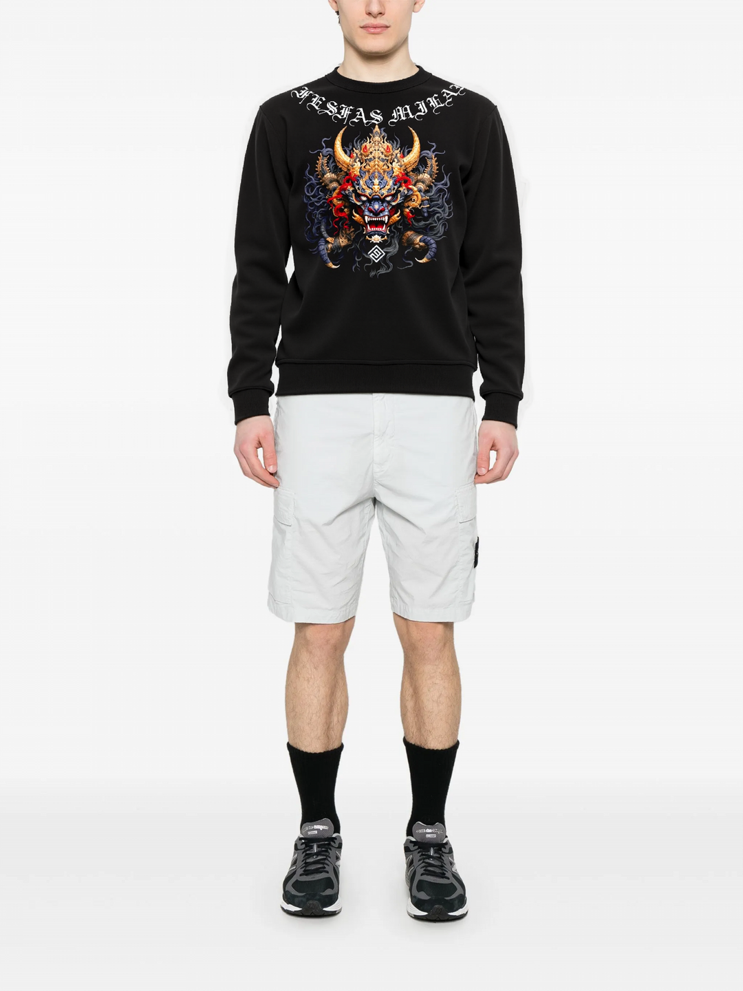 FesFas dragon-print Sweatshirt | Black | Men