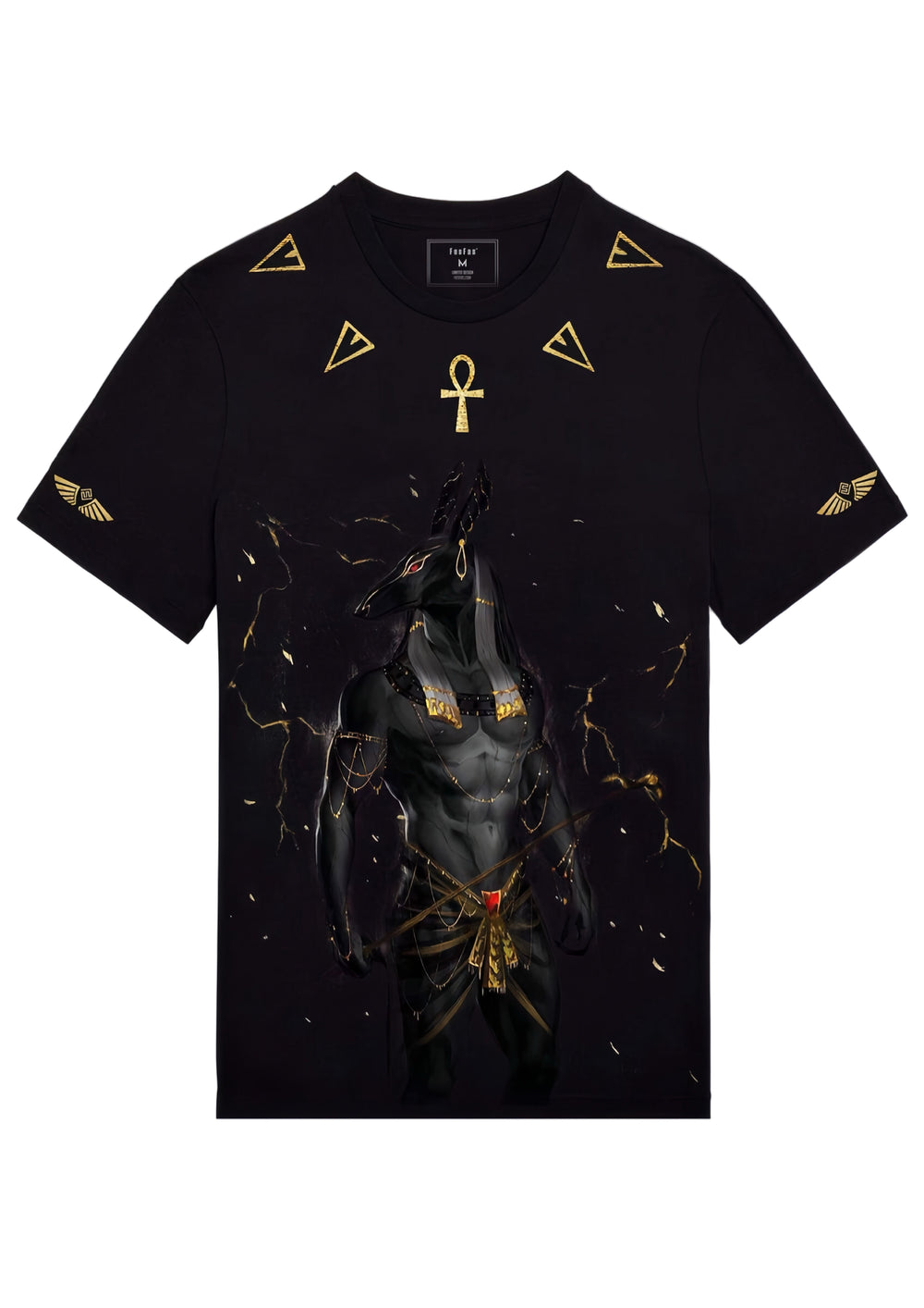 FesFas Anubis-print T-shirt