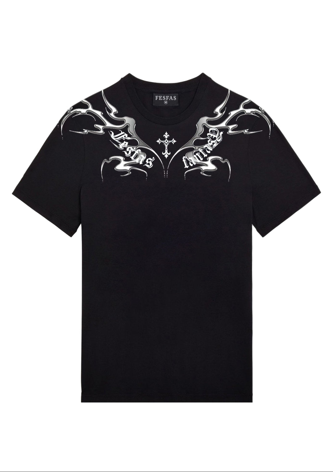 FesFas Tattoo-print T-shirt | Black | Men