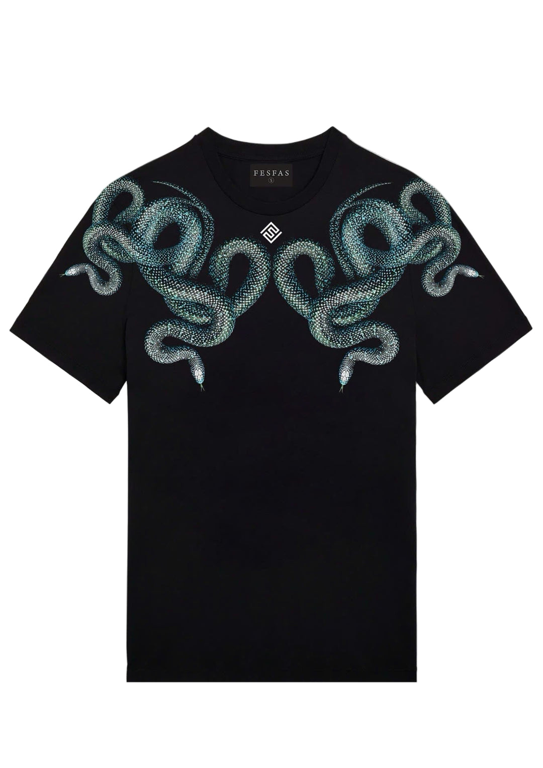 FesFas snake-print T-shirt | Black | Men
