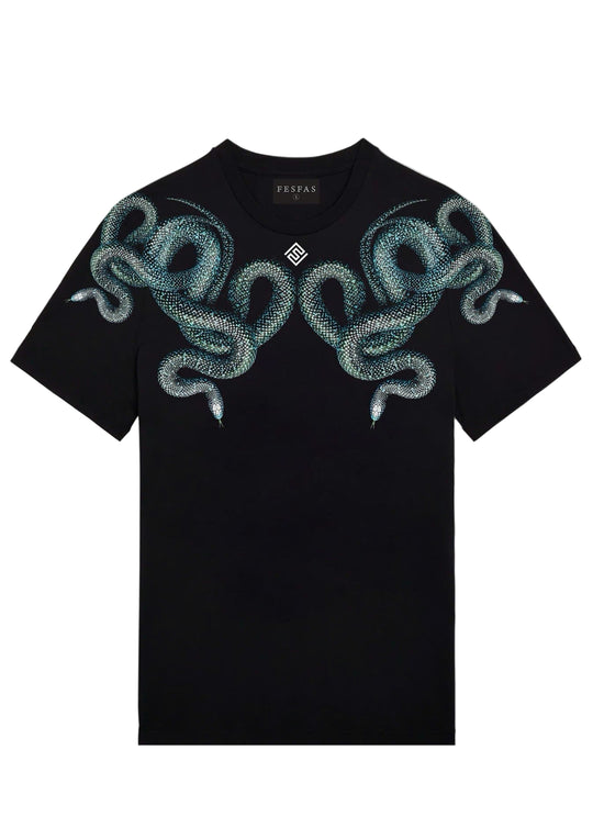 FesFas snake-print T-shirt | Black | Men