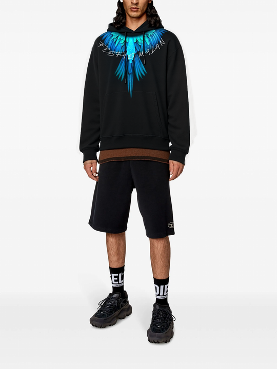 FesFas Wings-print Hoodie Set | Black | Men