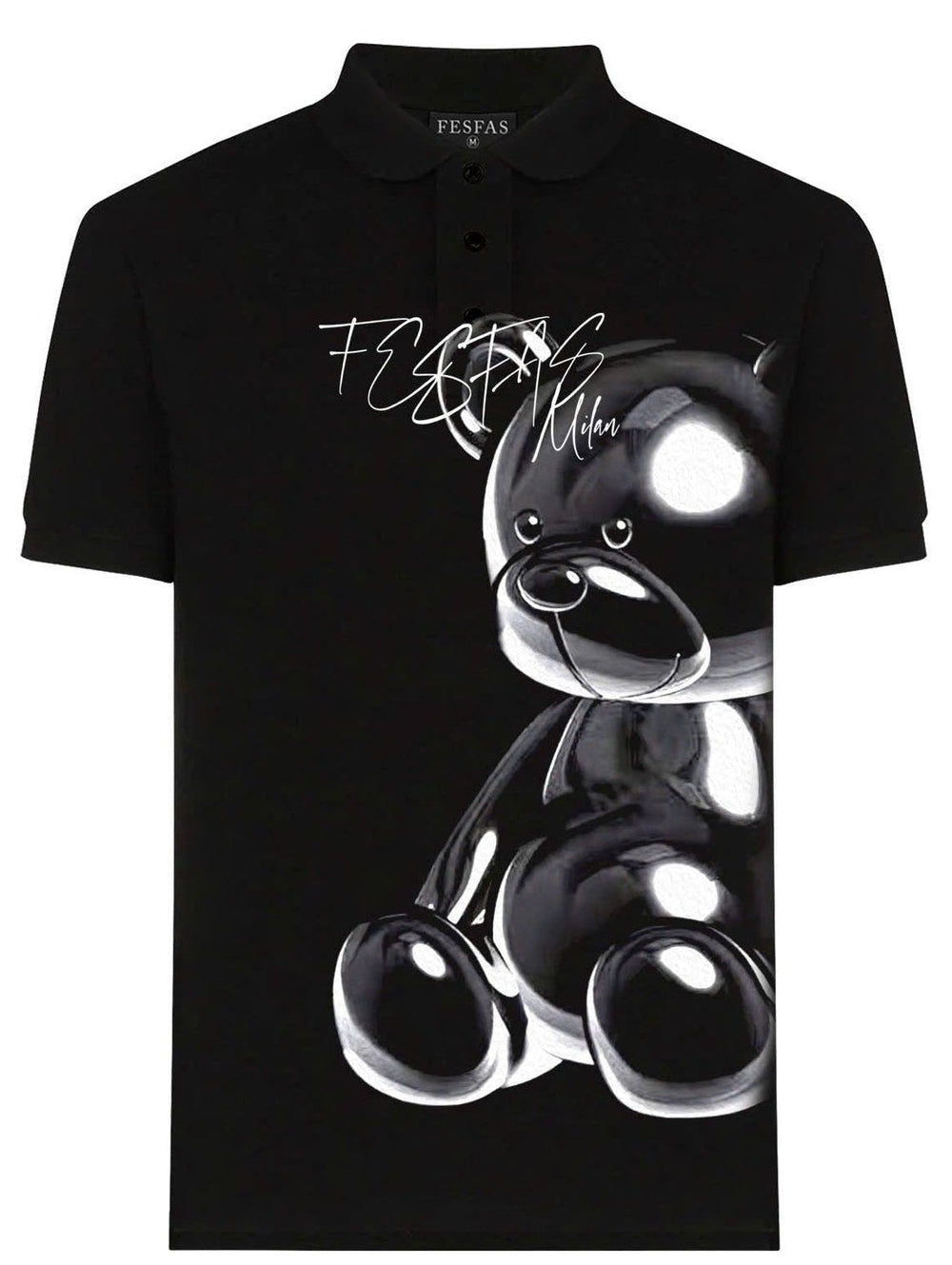FesFas balloon bear-print Polo Shirt
