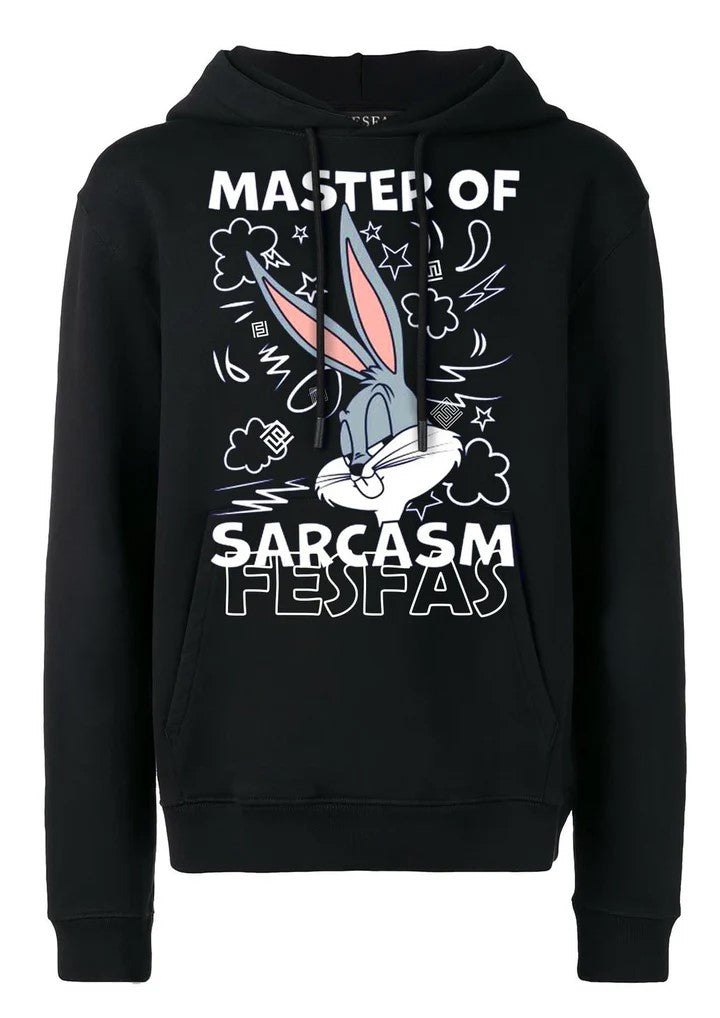 FesFas rabbit-print Hoodie | Black | Men