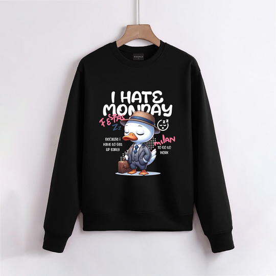 FesFas Duck Detective-print Sweatshirt | Black | Men