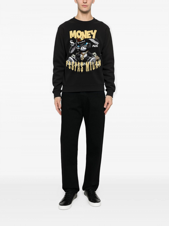 FesFas bunny-print Sweatshirt | Black | Men