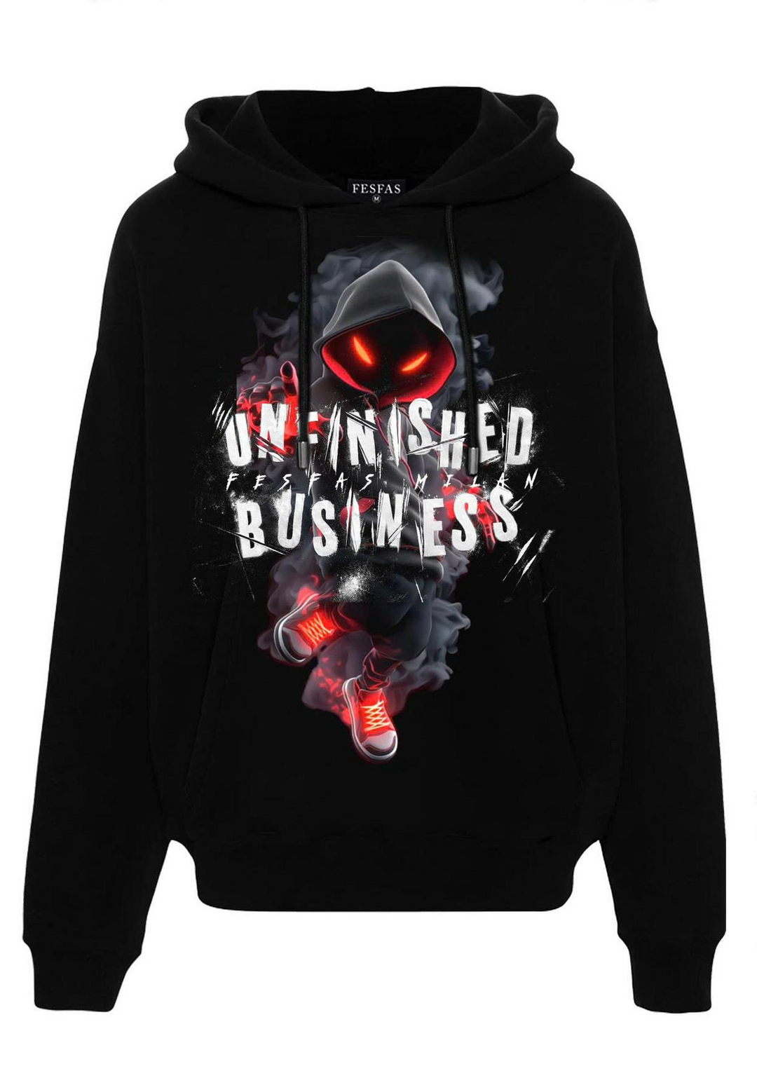 FesFas mystic-print Hoodie | Black | Men