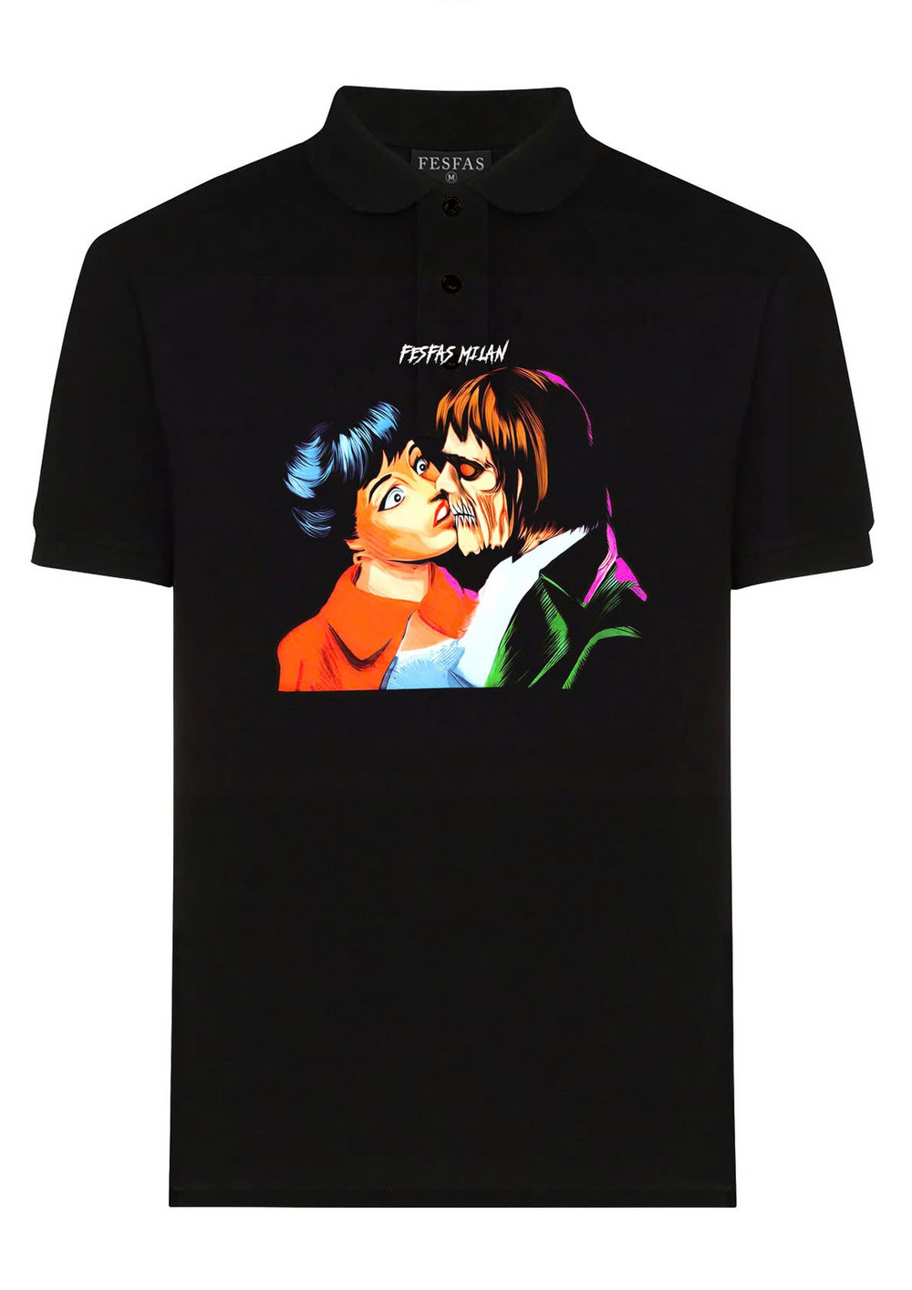 FesFas graphic-print Polo Shirt | Men | Men