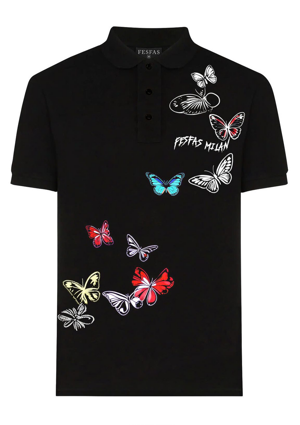 FesFas butterflies-print Polo Shirt | Men | Men