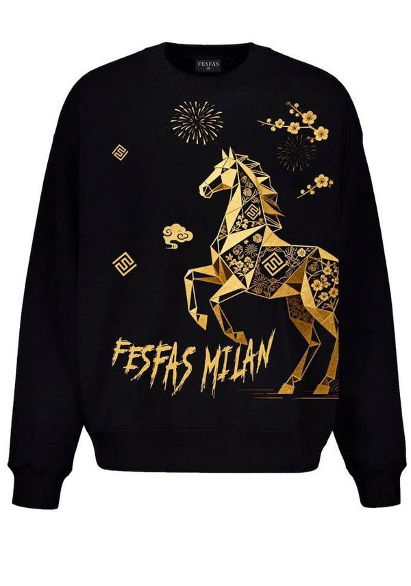 FesFas horse-print Sweatshirt
