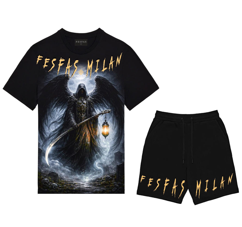 FesFas graphic-print T-shirt Set