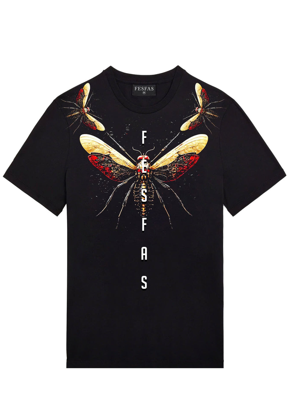 FesFas dragonfly-print T-shirt