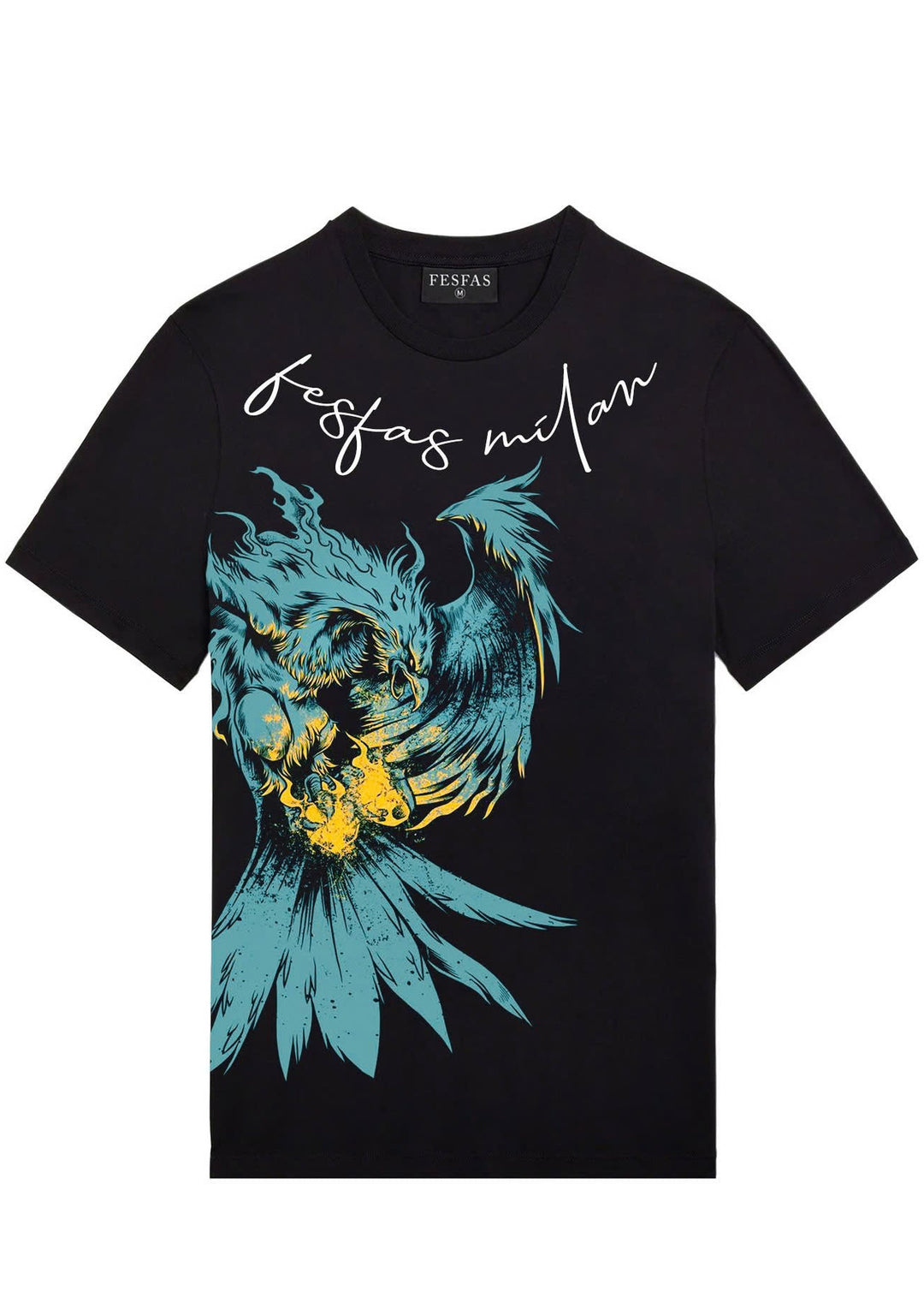 FesFas gamecock-print T-shirt | Black | Men