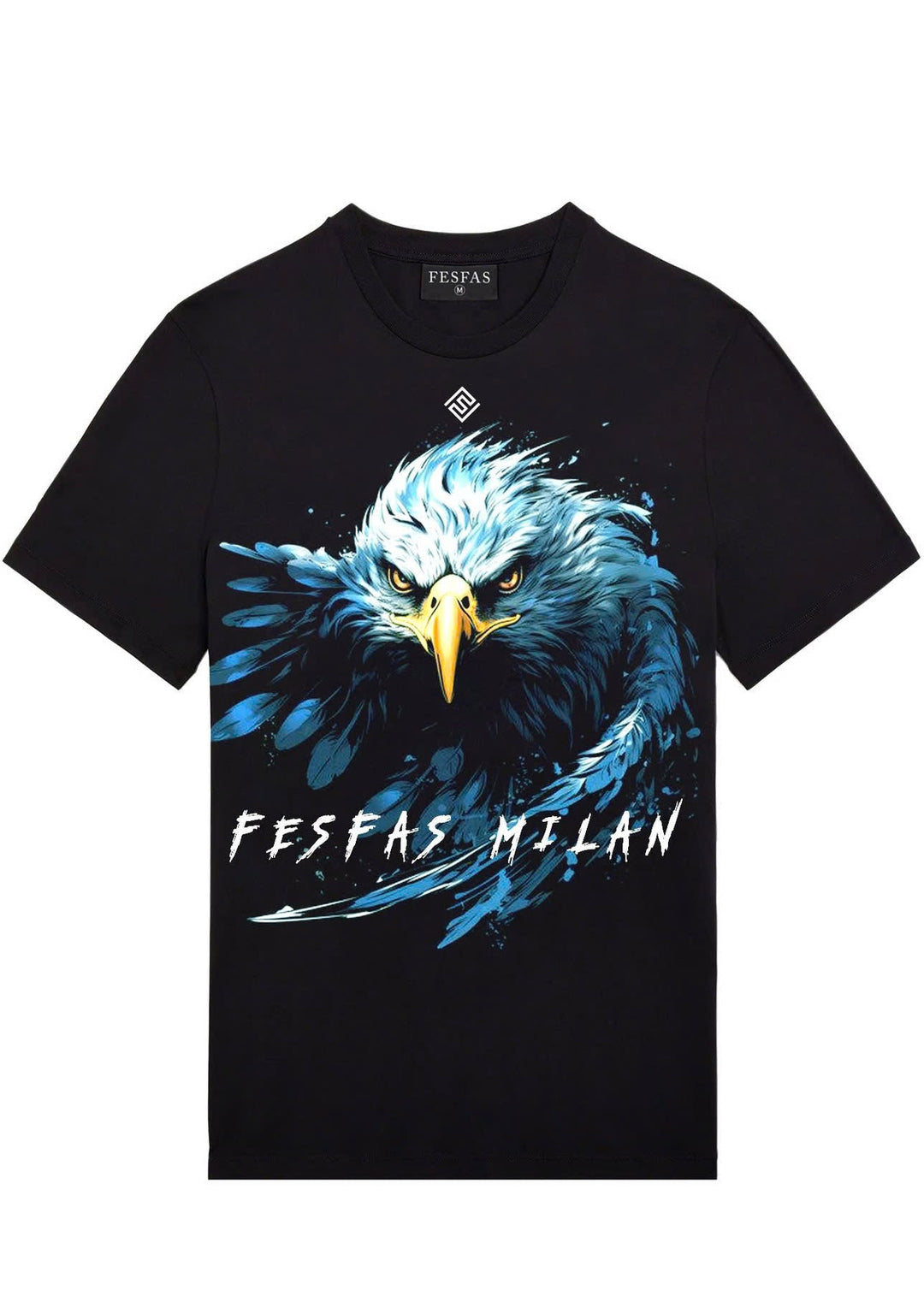 FesFas eagle-print T-shirt | Black | Men