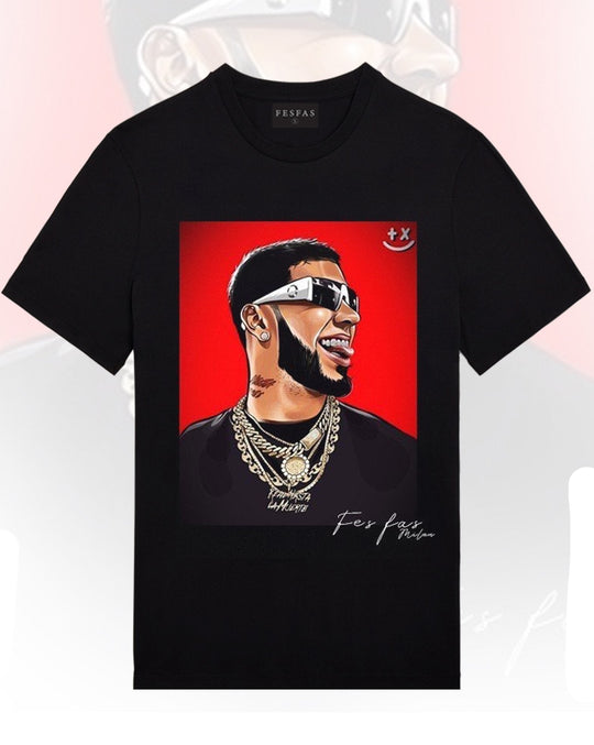 FesFas Playful-print T-shirt | Black | Men