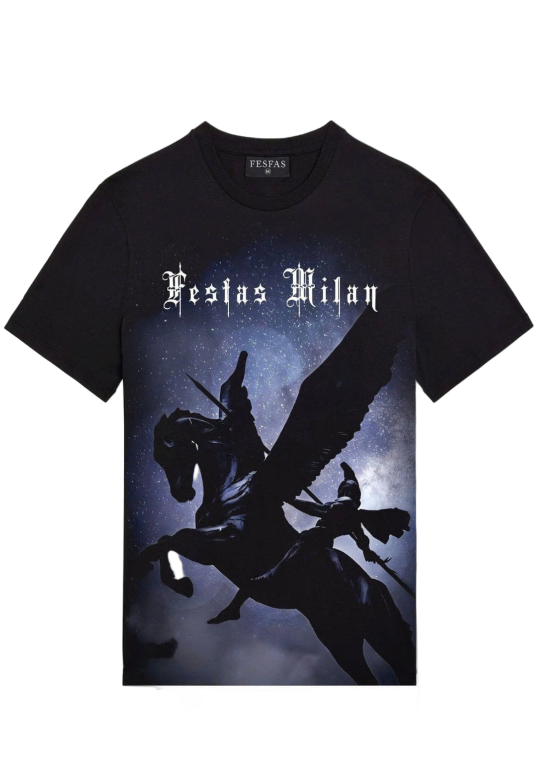 FesFas horse-print T-shirt | Black | Men