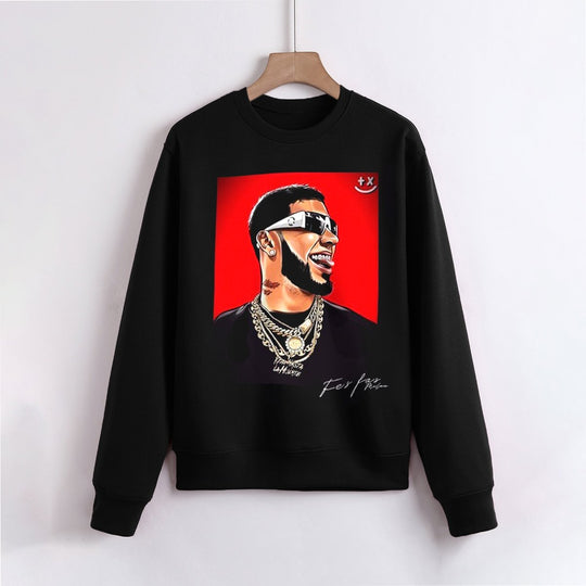 FesFas Swag-print Sweatshirt | Black | Men