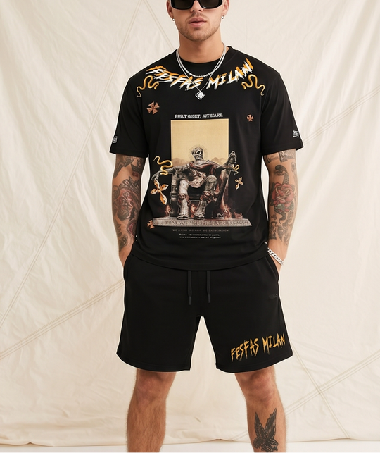 FesFas graphic-print T-shirt Set