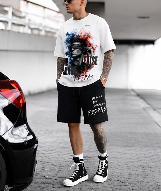 FesFas no false-print T-shirt Set