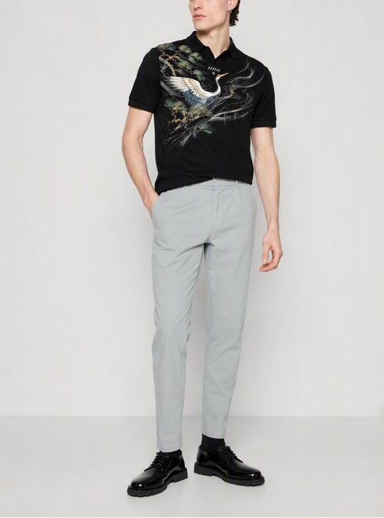 FesFas fairy land-print Polo Shirt