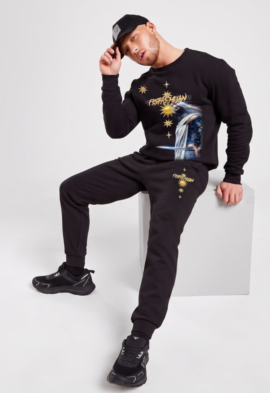 FesFas Sun Samurai-print Sweatshirt Set