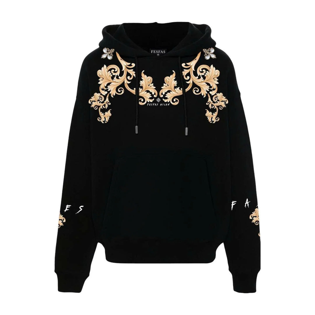 FesFas Baroque-print Hoodie