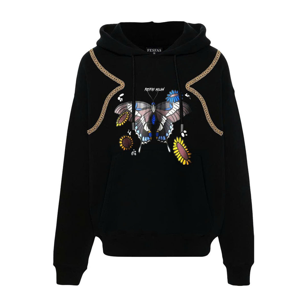 FesFas Butterfly-print Hoodie