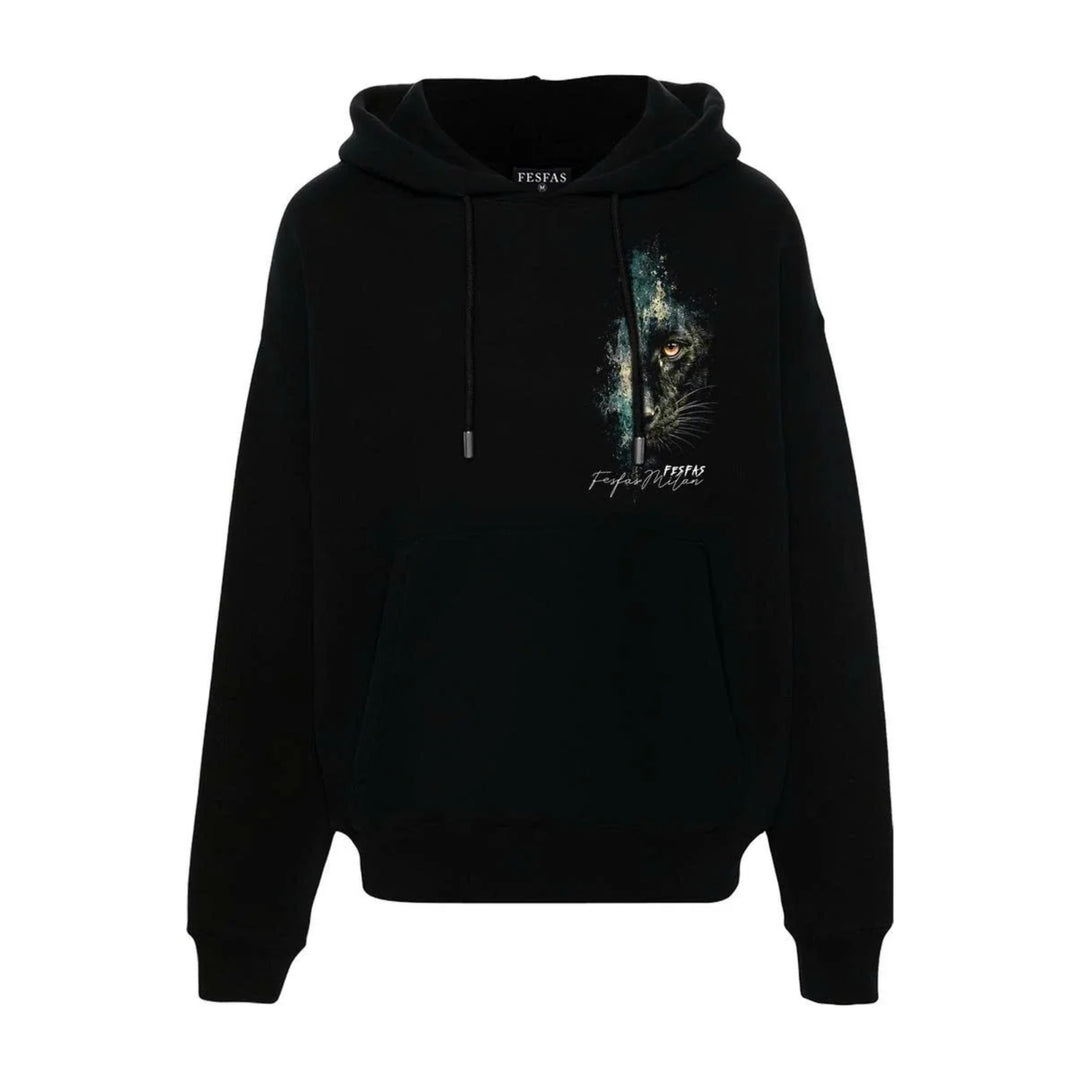 FesFas Emerald Panther-print Hoodie