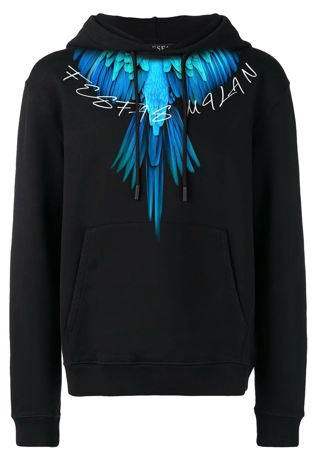 FesFas Wings-print Hoodie Set | Black | Men