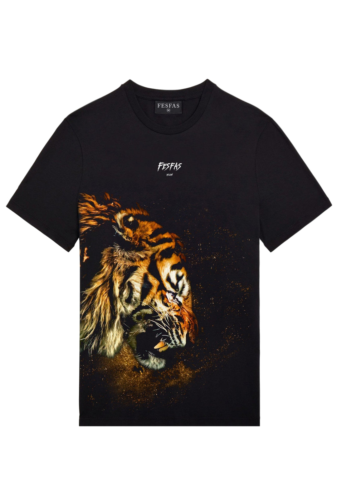 FesFas tiger-print T-shirt | Black | Men