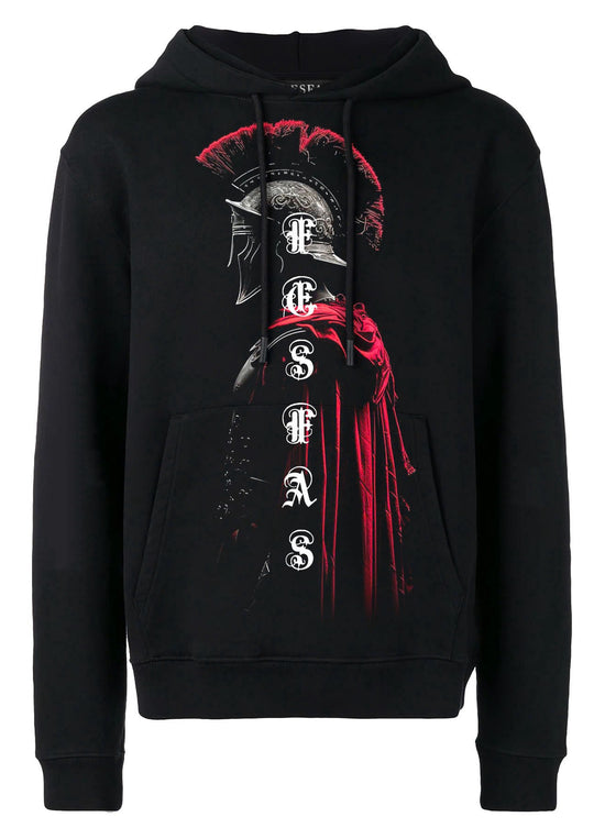 FesFas Combatant-print Hoodie Set | Black | Men