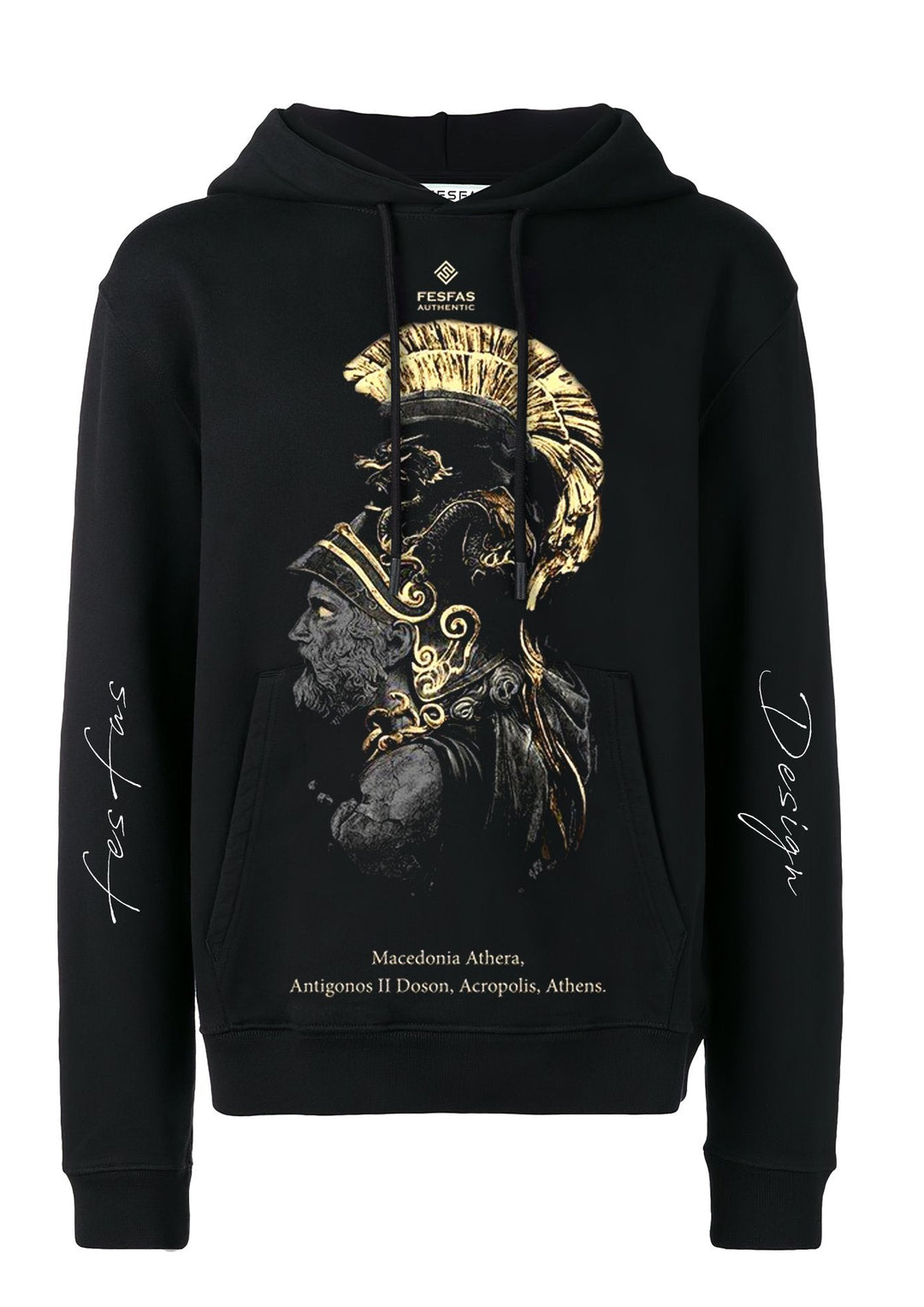 FesFas Athera-print Hoodie | Black | Men