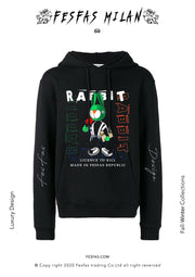 FESFAS HOODIE - Green Rabbit