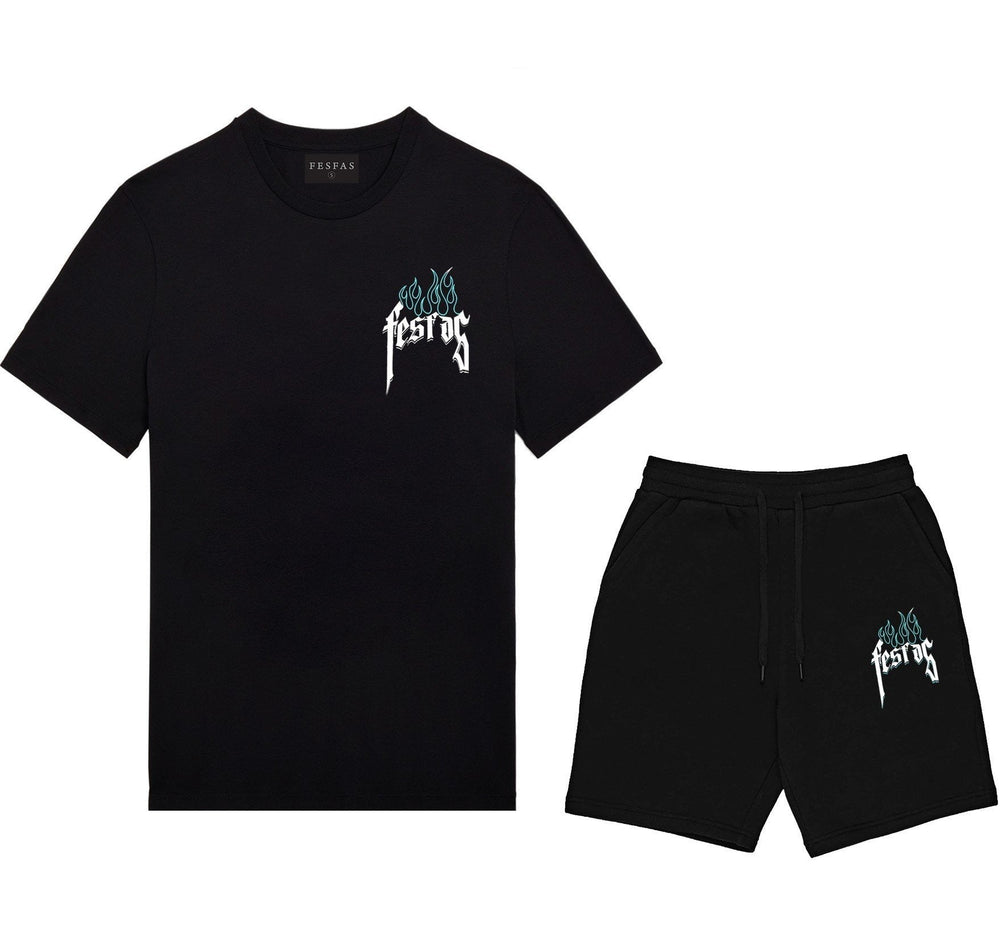 FesFas Snake-print T-shirt | Black | Men