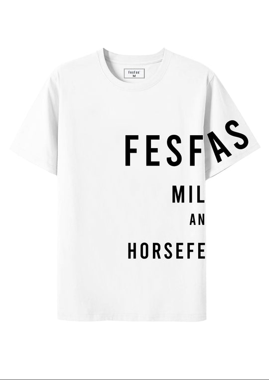 FesFas graphic-print T-shirt | White | Men