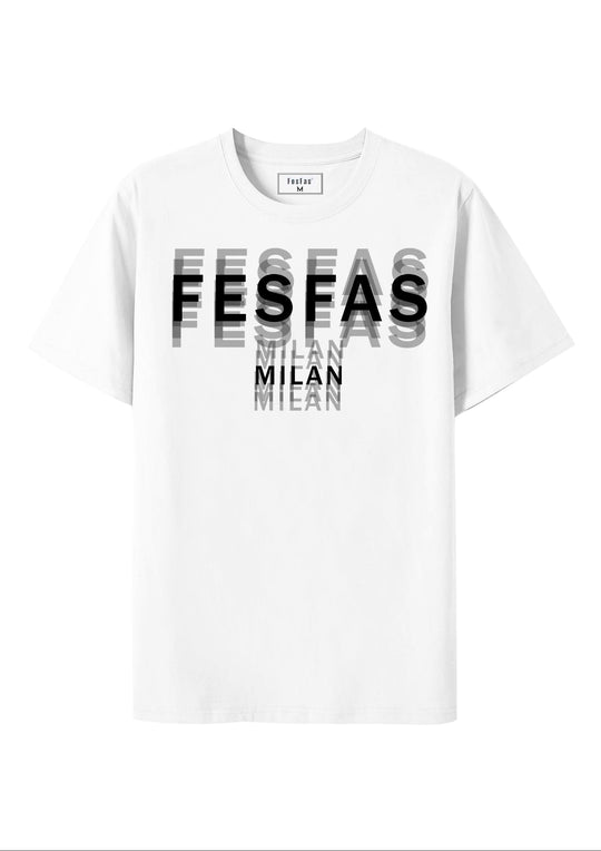 FesFas graphic-print T-shirt | White | Men