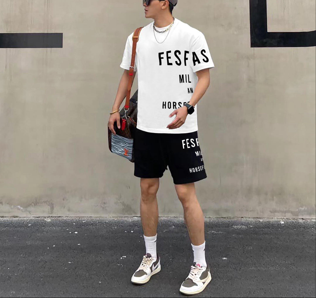 FesFas graphic-print T-shirt | White | Men