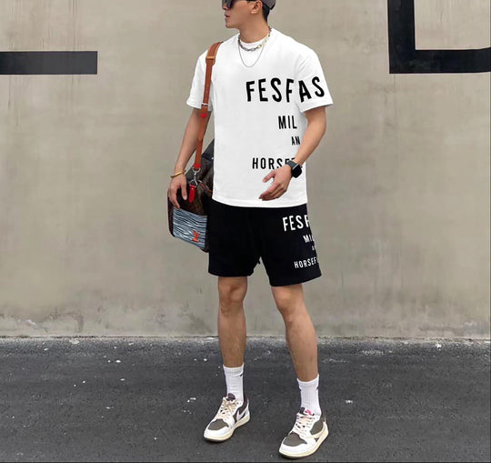 FesFas graphic-print T-shirt | White | Men